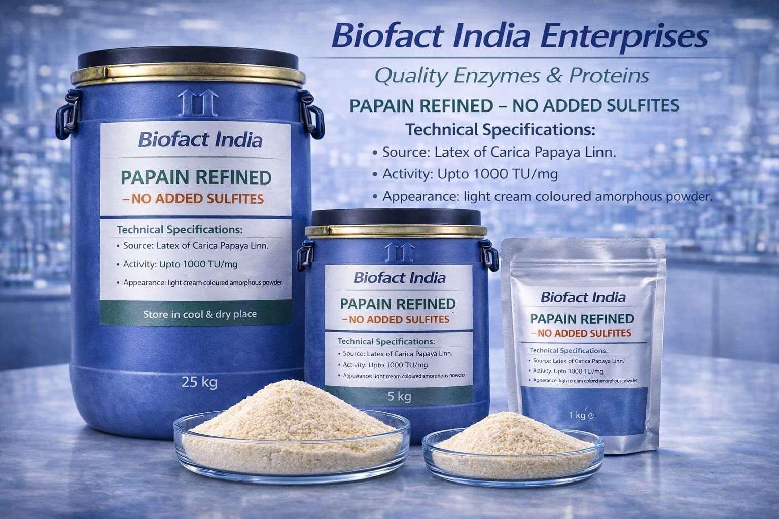 Refined Papain - Image 2