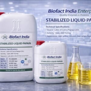 Stabilized Liquid Papain